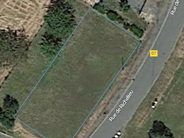 Terrain constructible 530 m2 