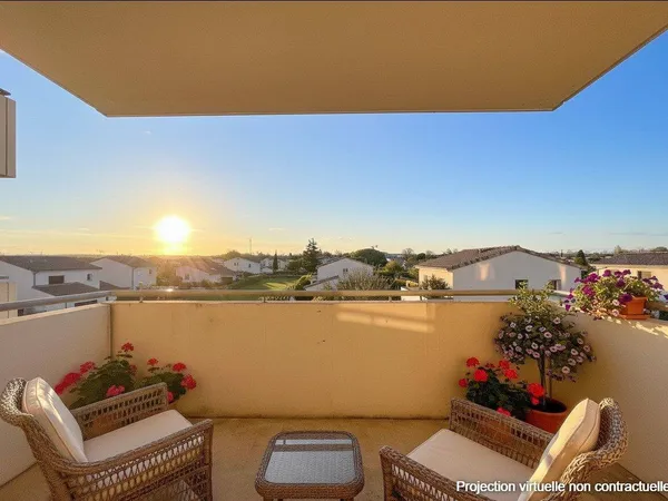 Appartement 3 pièces 61 m² 