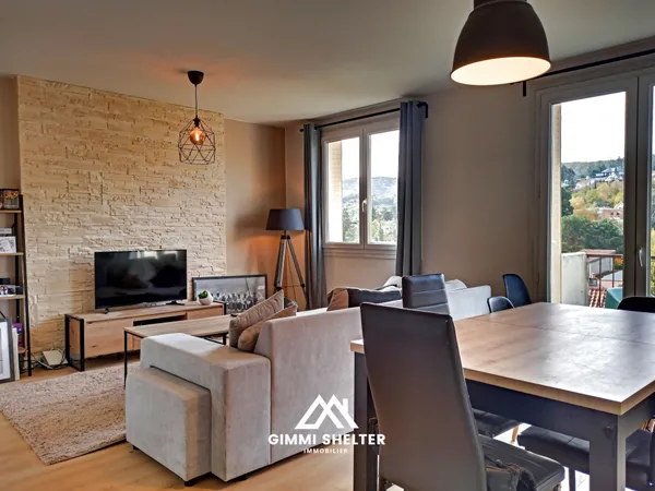 Beau T3 meublé refait à neuf avec balcon Clermont Chamaliè 