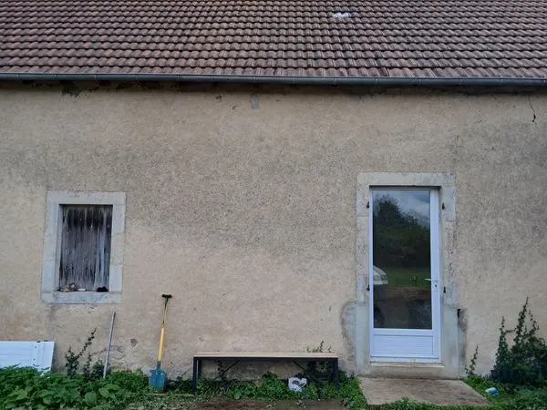 Vends maison de 70m2 avec 6000m2 de terrain 