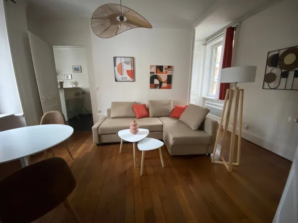 Loue appartement meuble rue de brest Lyon centre presqu'ile 