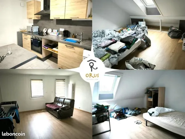 Duplex 3 pièces 68 m² 
