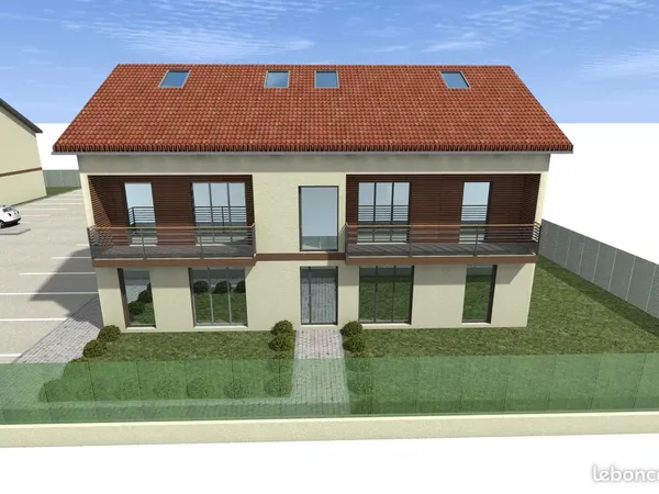 Duplex 3 pièces 62 m² 