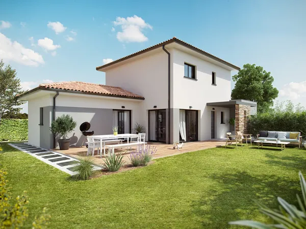Terrain + maison 120 m² 