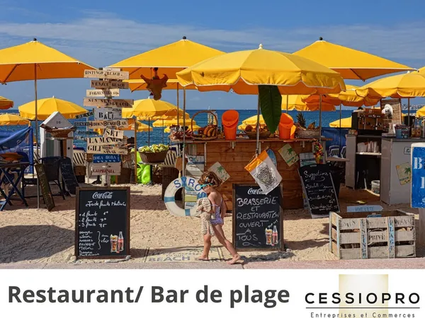 CONCESSION DE PLAGE 1700 m2 Littoral Est VAR 