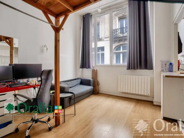 Studio 1 pièce 19 m² 