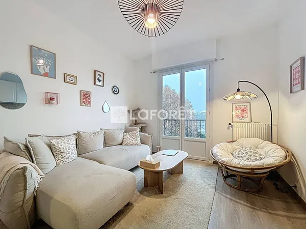 Appartement 2 pièces 45 m² 