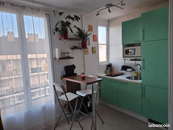 Studio meublé 17m2 Villejuif 
