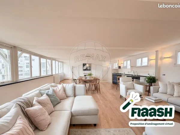 Appartement 4 pièces 132 m² 