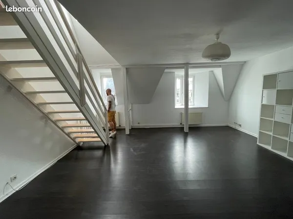 Duplex traversant avec terrasse avenue de la Forêt-Noire 