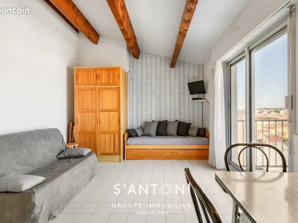 Studio 1 pièce 19 m² 
