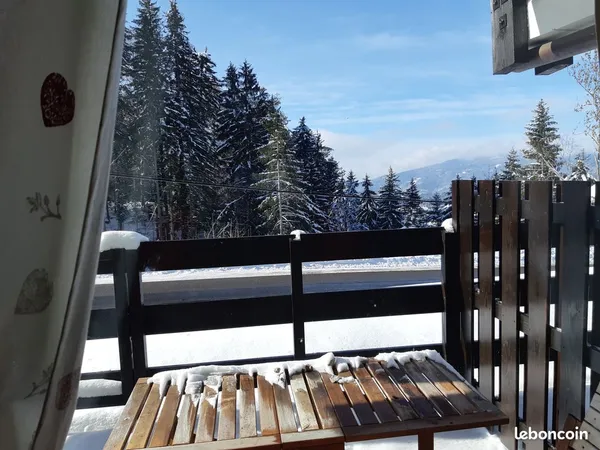 Studio meublé Bogève 