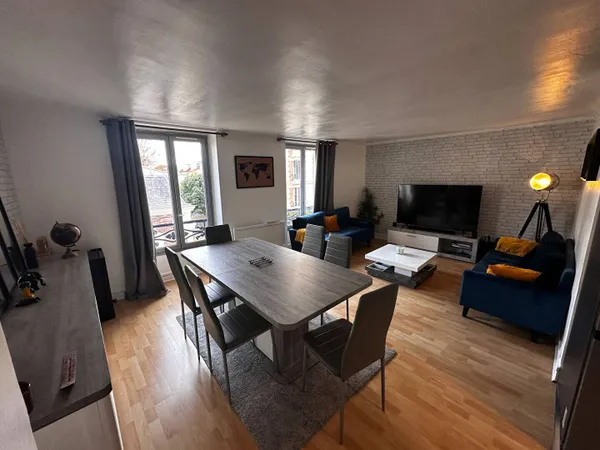 Appartement 3 pièces 53 m² 
