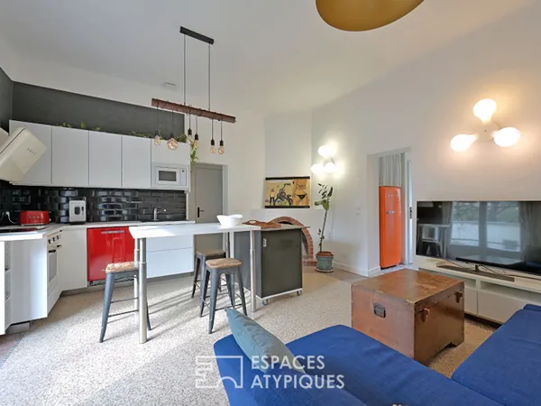 Maison rénovée avec cour proche centre-ville 