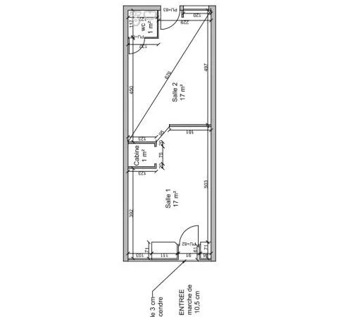 Local commercial 36 m² 