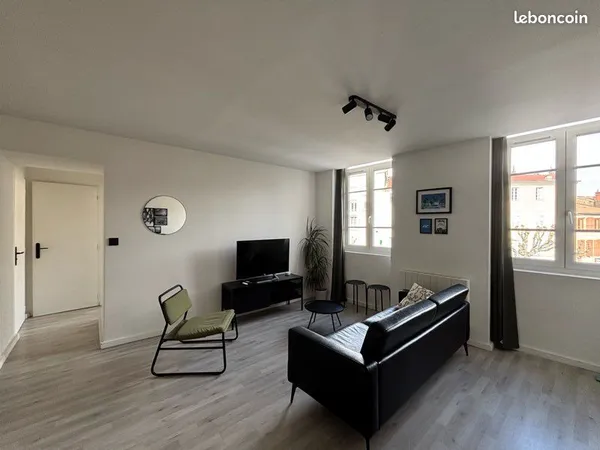 Appartement meublé 50m² - Centre de Valence, lumineux et tout équipé 