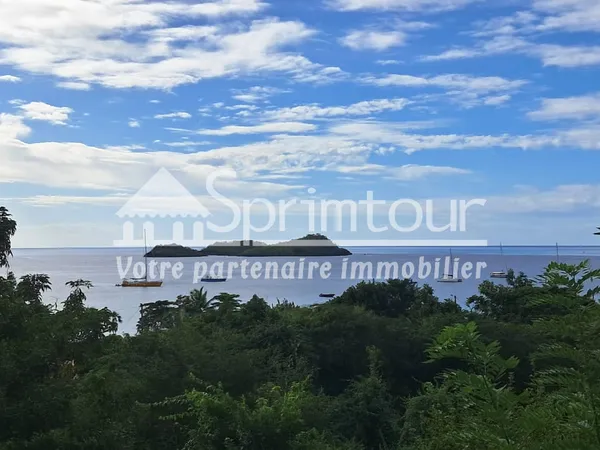Villa T5 avec vue mer exceptionnelle sur les Îlets Pigeon 