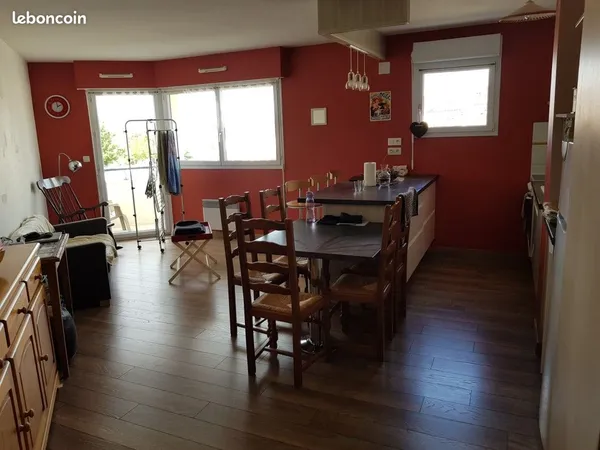 Appartement meublé T3 Quartier Gibauderie 