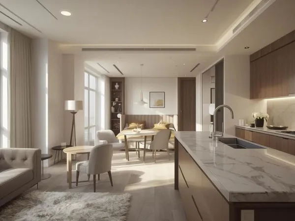 APPARTEMENT MODERNE AVEC LOGGIA 
