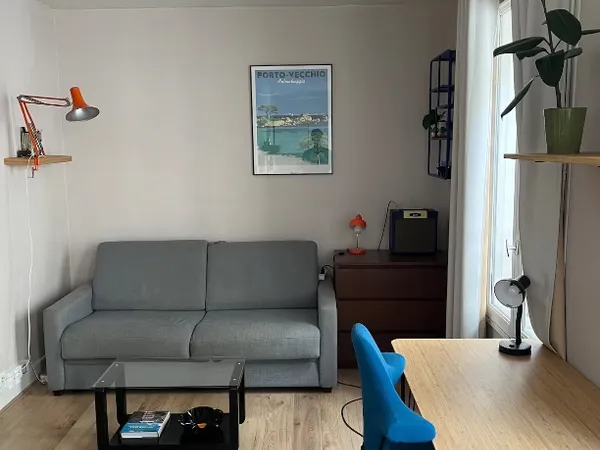 Location temporaire studio 22m² - Paris 11ème 