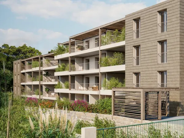 Appartement 3 pièces 57,39 m2, terrasse 23,95 m2, parking 