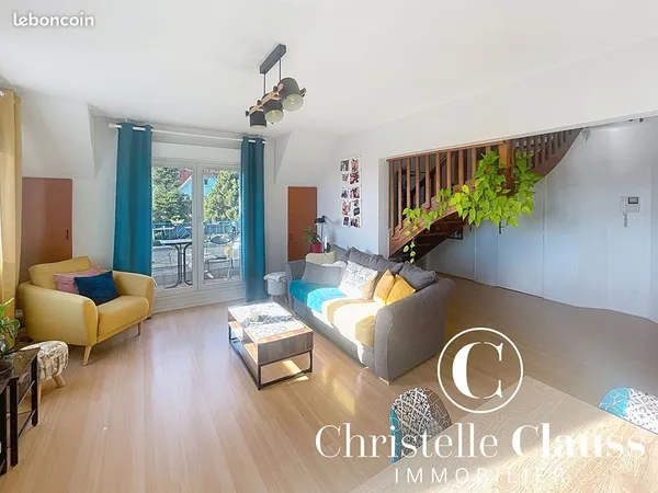 Duplex 3 pièces 79 m² 