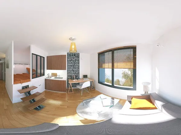 Appartement 1 pièce 22 m² 