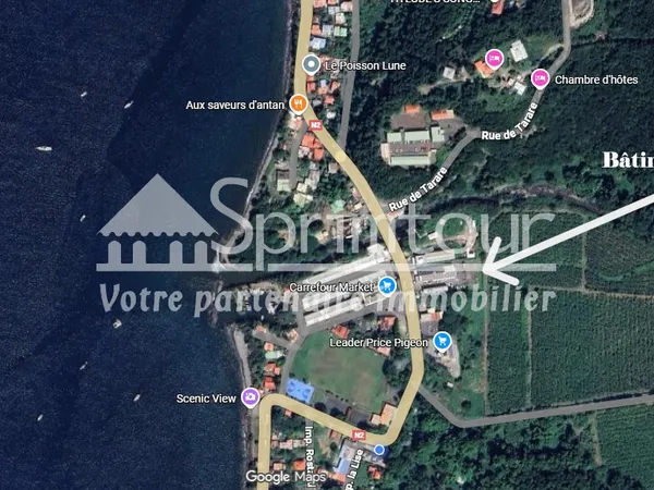 Bouillante, prochainement à louer dans la zone commerciale d 