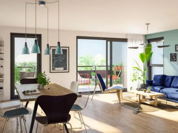 5 PIÈCES de 100m² + LOGGIA 