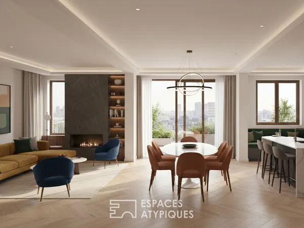 Appartement familial avec ascenseur privatif 