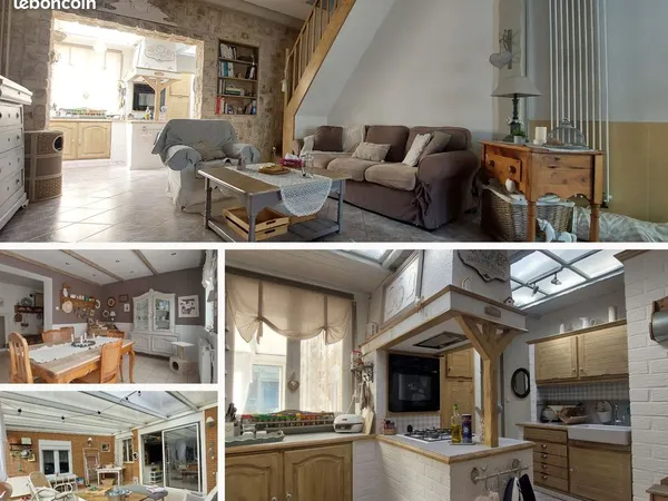 MAISON FAMILIALE 150m2, JARDIN et GARAGE 
