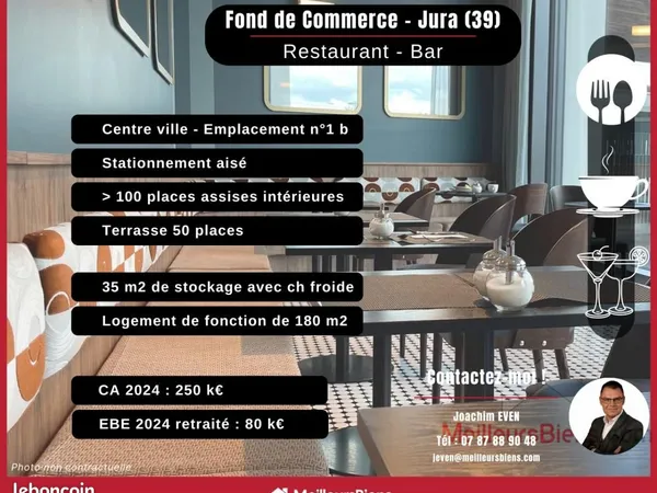 Commerce bar, restaurant 1 m² 