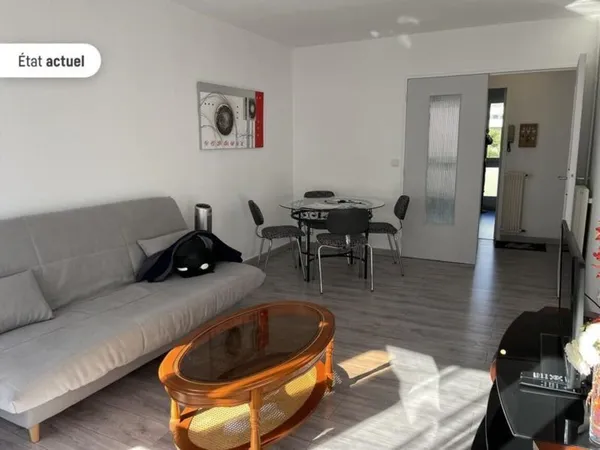 Appartement de 3 pièces principales 