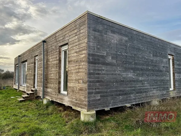 Maison à ossature bois 