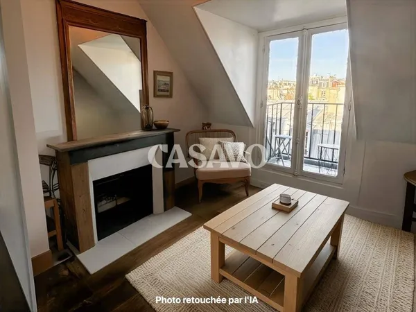 Studio 1 pièce 7 m² 