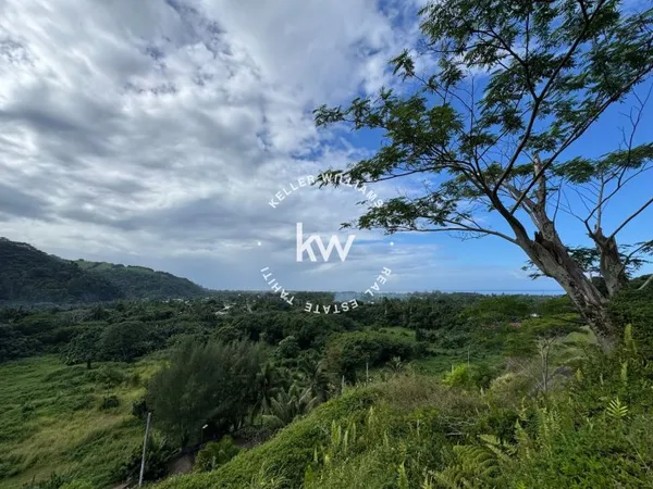 Terrain de 1842m2 à PAPARA - Vue mer imprenable, quartier reche