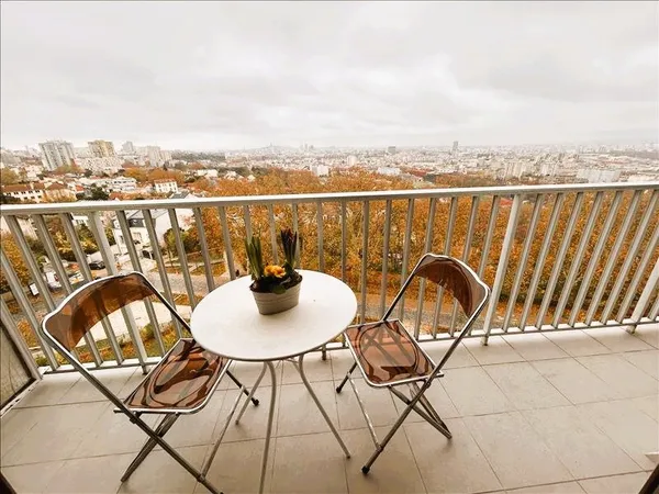 Appartement - 7ème étage - 46,36 m2 - 2 pièces - Meublé 