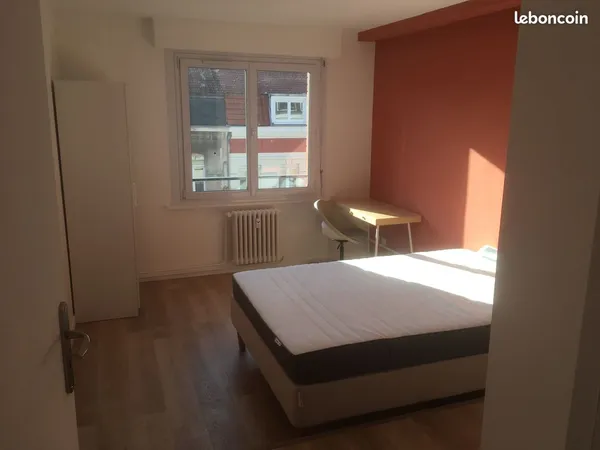 Chambre meublée en colocation - Lille - Appartement 108m² 