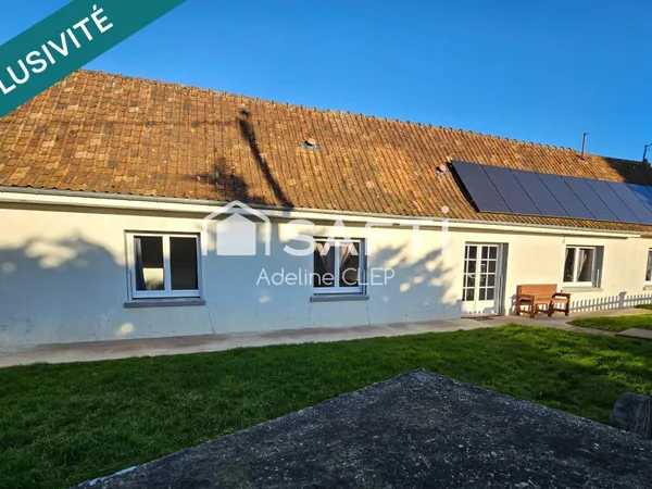 MAISON DE PLAIN PIED AVEC TROIS CHAMBRES 