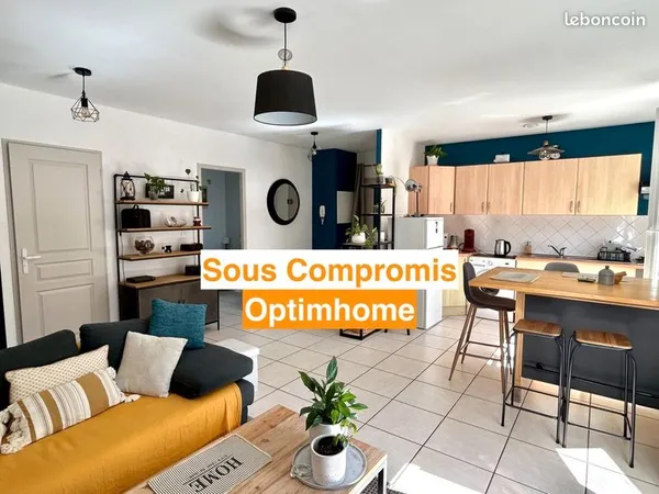 Appartement 3 pièces 64 m² 