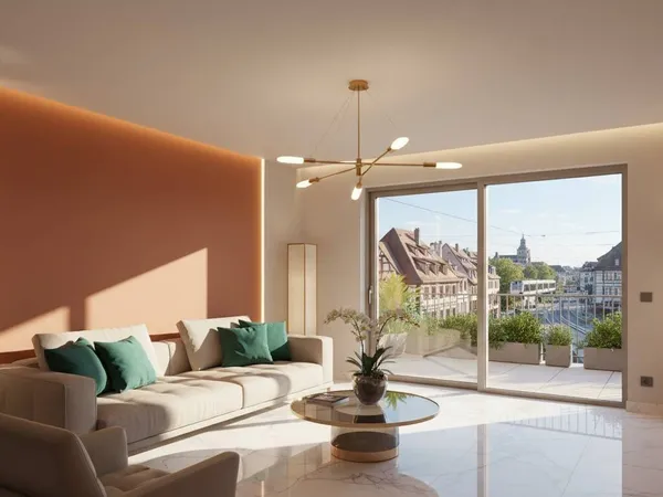 Appartement 3 pièces 57 m² 