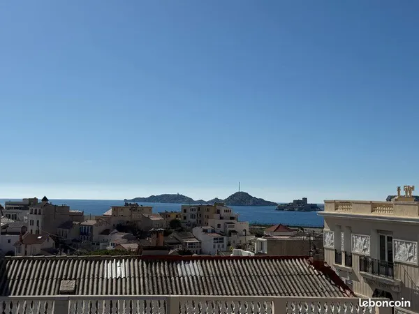 Appartement vue mer Corniche Malmousque 
