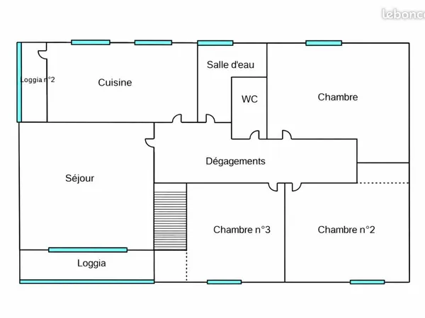 Maison 4 pièces 100 m² 