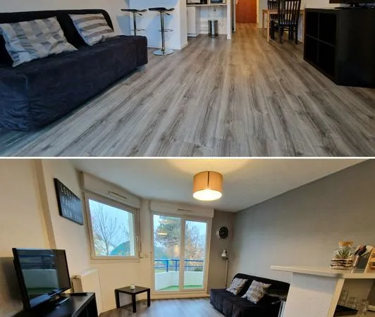 Studio meublé 26 m² avec balcon + parking - Metz Queuleu - Disponible dès le 15 décembre 