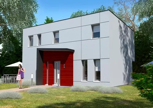 Terrain + maison 128 m² 