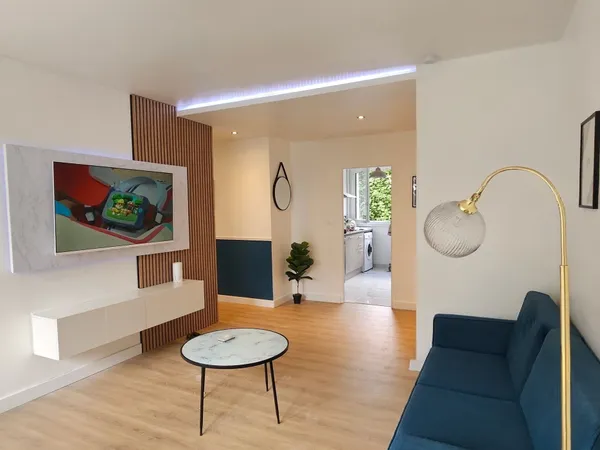 Loue chambres meublées appartement 84m² en colocation de standing toute équipée 