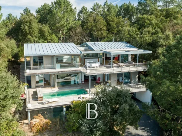 FOREST - Villa contemporaine sur le golf, avec vue dégagée sur la Pinède - Seignosse 
