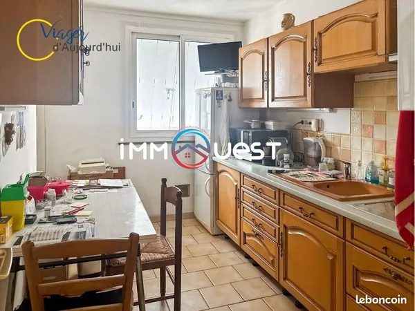 Appartement en Viager 3 pièces 61 m² 