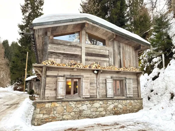 Chalet traditionnel Megève - Vieux bois & nature - Calme - Centr 