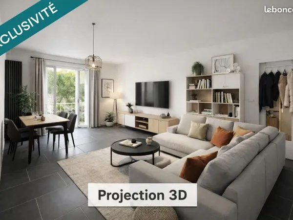 Appartement 2 pièces 51 m² 